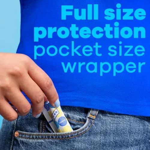 Tampax Compact Pearl Tampons Multipack Regular/Super 30 Count | LeakGuard Braid & Extendable Applicator thumbnail 3