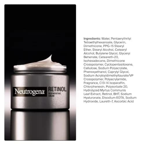 Neutrogena Rapid Wrinkle Repair Retinol Face Moisturizer 1.7 oz (50 ml) | Dermatologist Recommended Anti-Aging Cream thumbnail 8