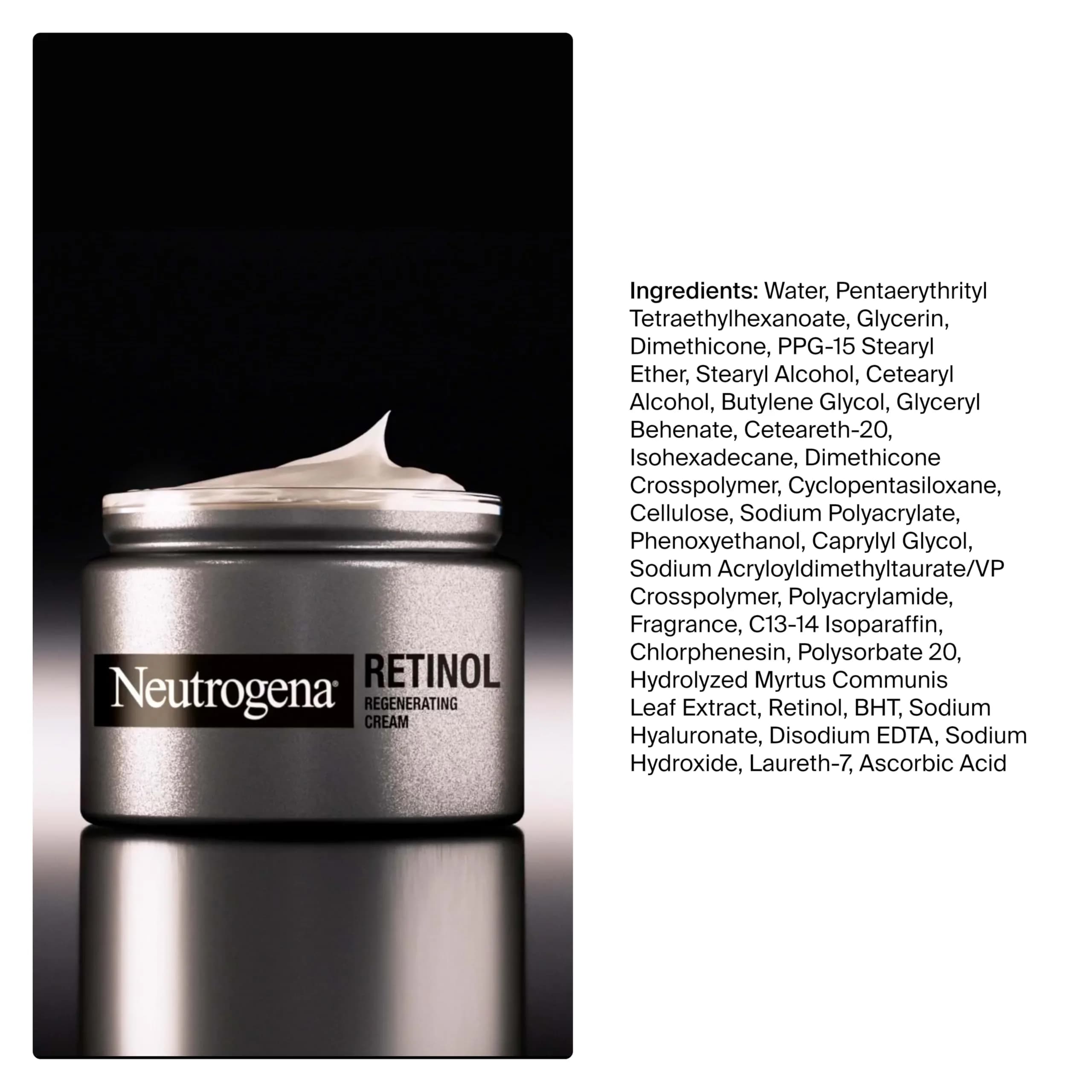 Neutrogena Rapid Wrinkle Repair Retinol Face Moisturizer 1.7 oz (50 ml) | Dermatologist Recommended Anti-Aging Cream - view 8
