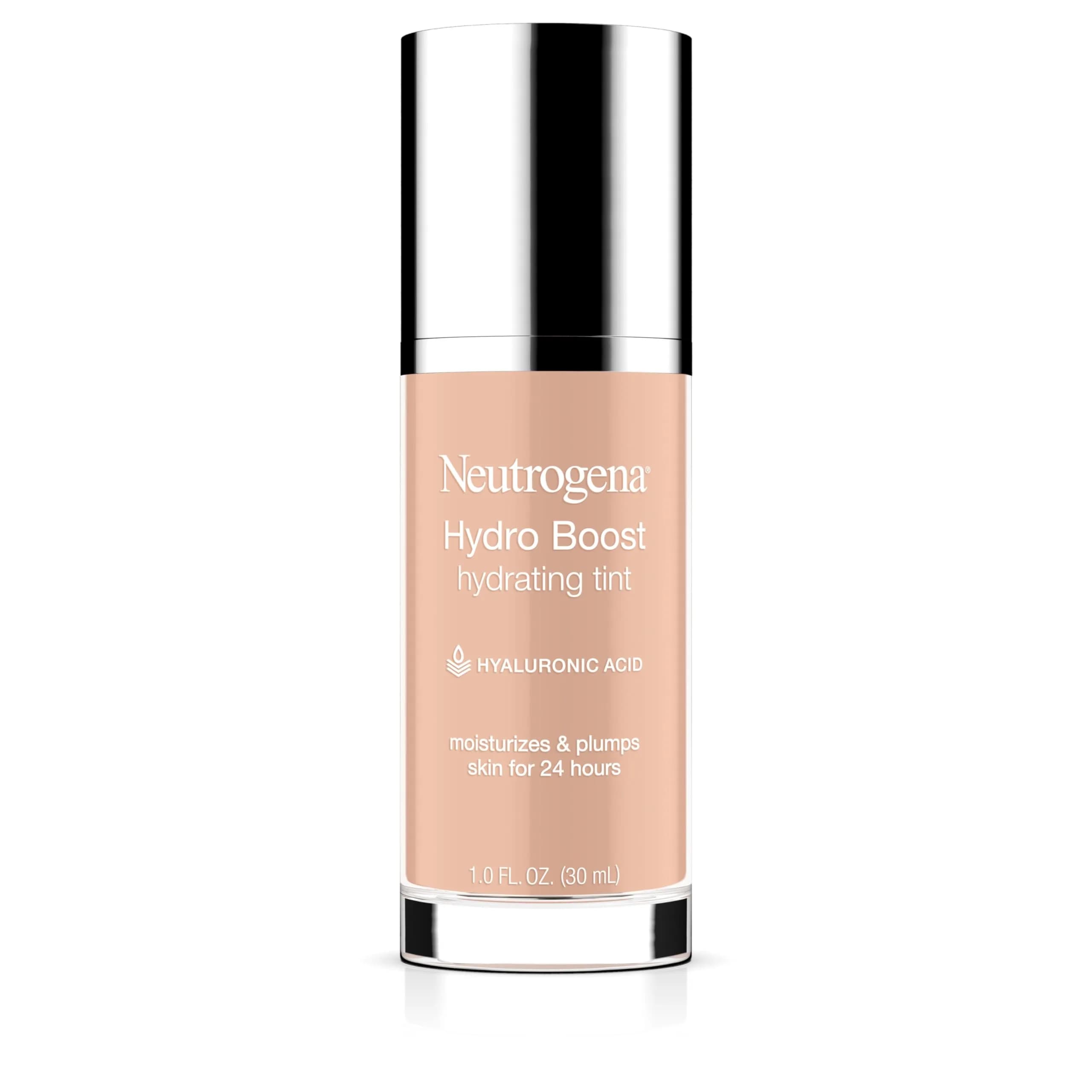 Neutrogena Hydro Boost Tint Foundation Makeup 20 Natural Ivory | Hydrating, Lightweight, Hydrates Skin 24H - main product image