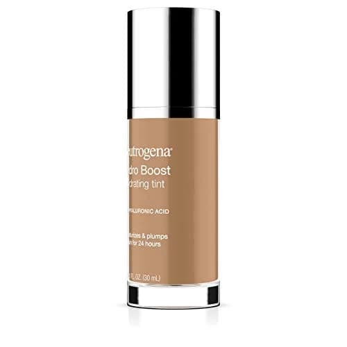 Neutrogena Hydro Boost Tint Foundation Makeup, 105 Caramel, 1.0 fl oz | Hydrating, Oil-Free for Dry Skin thumbnail 9