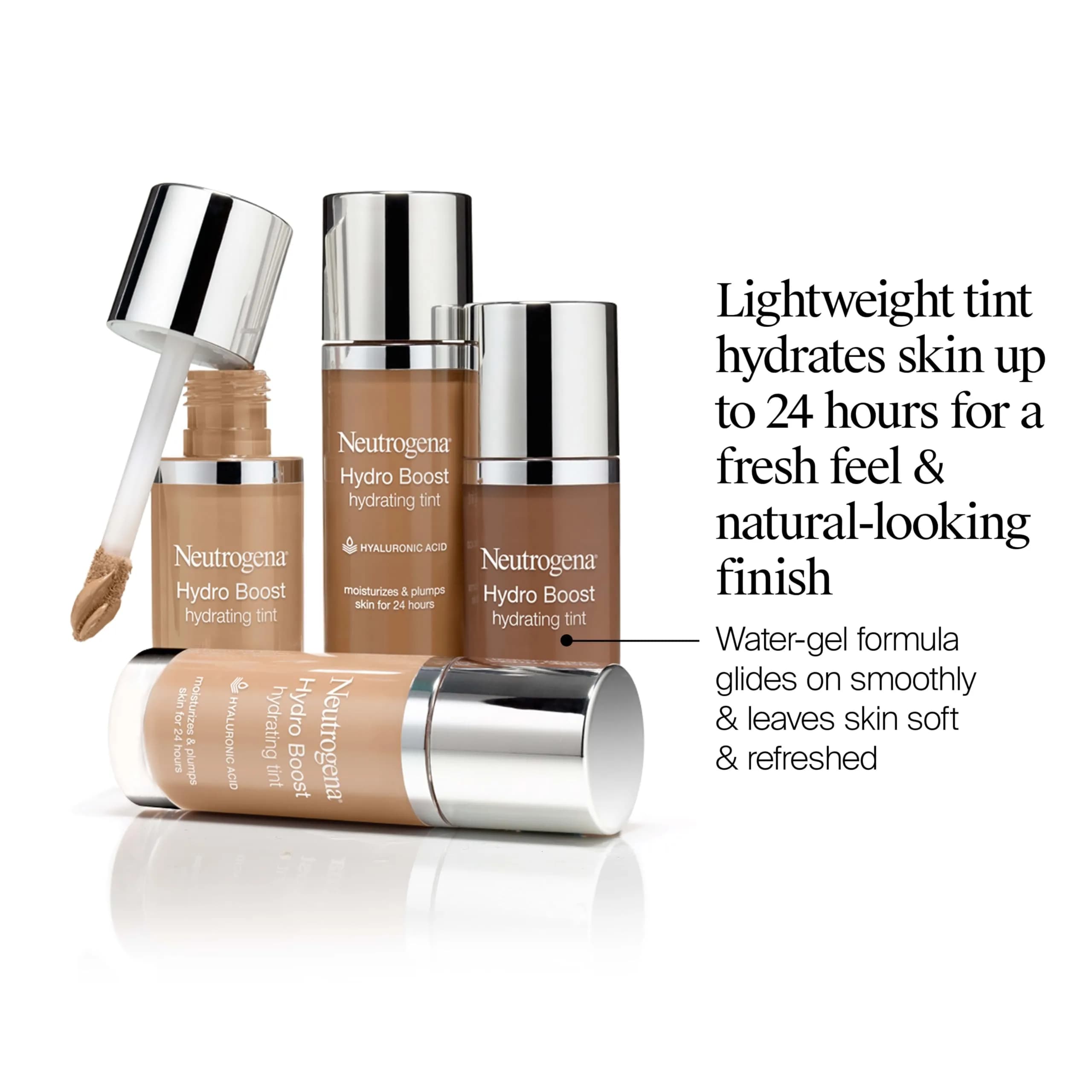 Neutrogena Hydro Boost Hydrating Tint Foundation Buff 30 | Hydrates & Evens Skin (70-120 chars) thumbnail 2