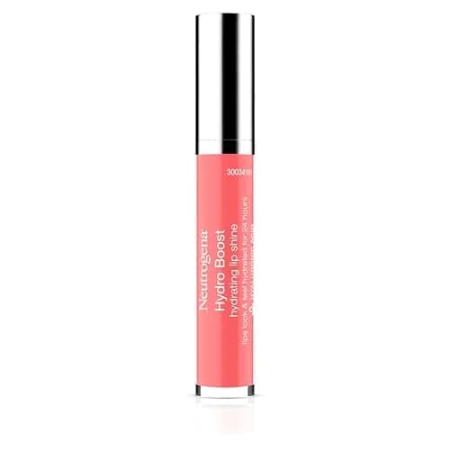 Neutrogena Hydro Boost Moisturizing Lip Gloss, Flushed Coral, 2.96 ml (0.10 Fl Oz) | Hydrating Hyaluronic Acid thumbnail 1
