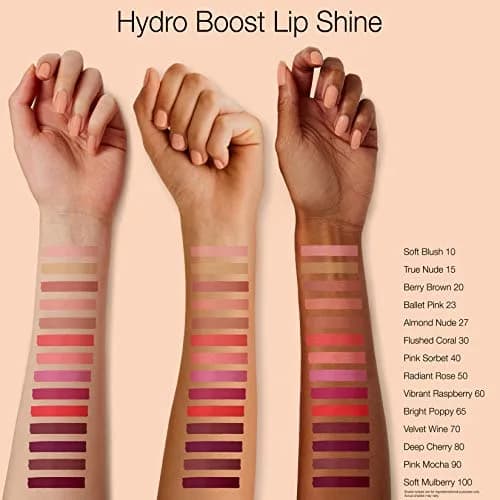 Neutrogena Hydro Boost Moisturizing Lip Gloss, Velvet Wine (70) 2.96 ml (0.10 fl oz) | Hyaluronic Acid Infused thumbnail 2