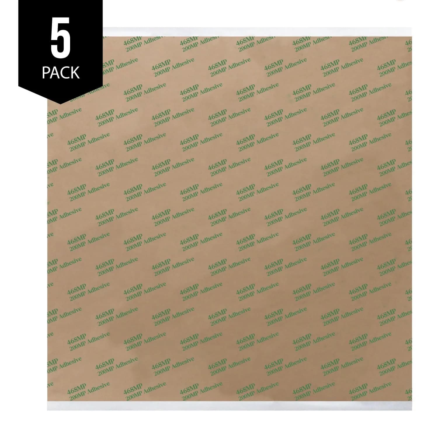 Gizmo Dorks 468MP Double Sided Adhesive Transfer Tape Sheets - 12 x 12 in (5-Pack, 0.13 mm) - view 6