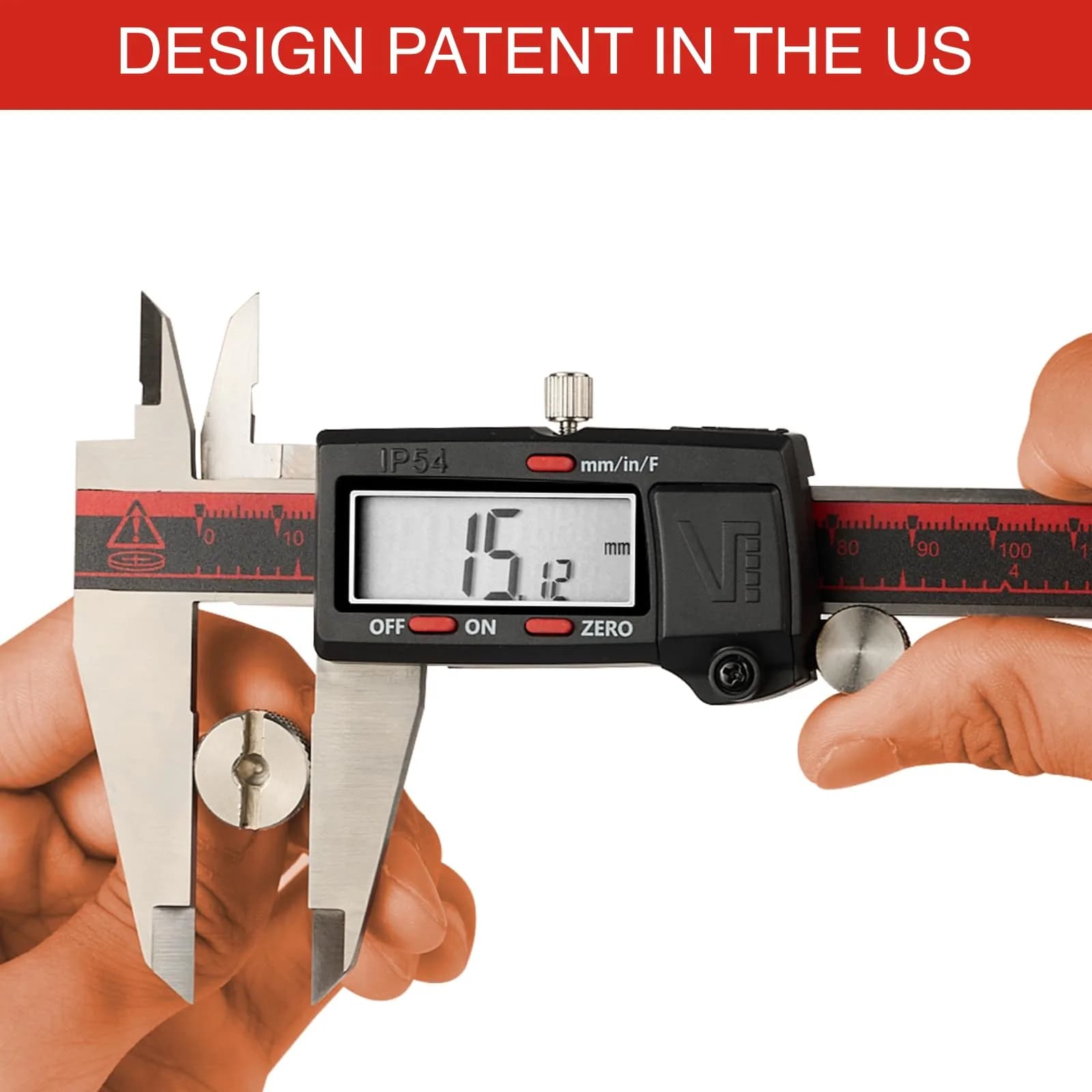 VINCA DCLA-0805 Digital Caliper 200mm (8 Inch) | IP54 Stainless Steel Precision Measurement - view 5