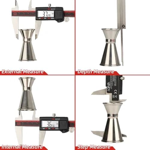 VINCA DCLA-0805 Digital Caliper 200mm (8 Inch) | IP54 Stainless Steel Precision Measurement thumbnail 3