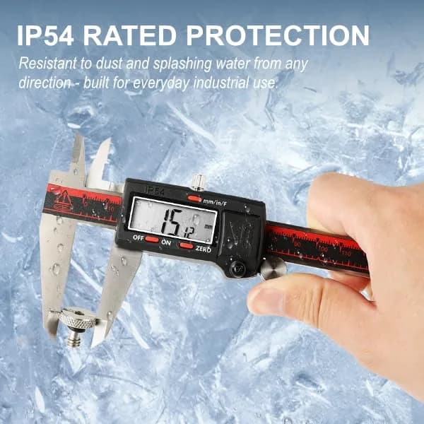 VINCA DCLA-0805 Digital Caliper 200mm (8 Inch) | IP54 Stainless Steel Precision Measurement - view 4