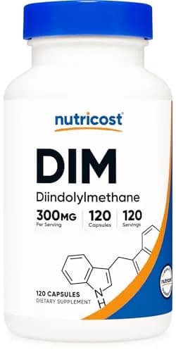 Nutricost DIM Plus BioPerine 300mg | Vegetarian Capsules for Men & Women thumbnail 1