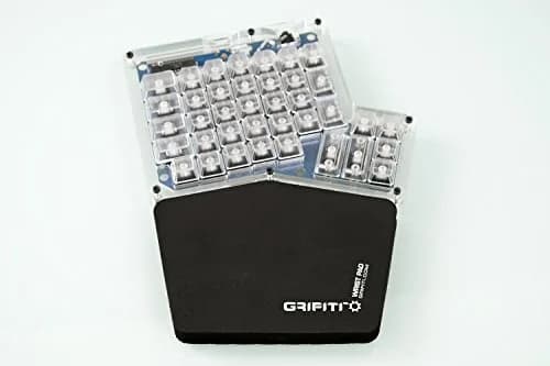 GRIFITI Fat Wrist Pad Ergodox 2 Piece Set 6.5" x 4.2" x 0.75" | Ergonomic Support for Gaming & Office Use thumbnail 8