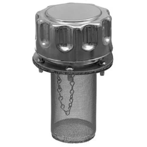 Buyers Products TFA005715 Hydraulic Filler-Strainer Breather Cap 5.15" L x 4.6" W x 3.6" H | Protects Hydraulic Systems with 40 Micron Filtration thumbnail 1