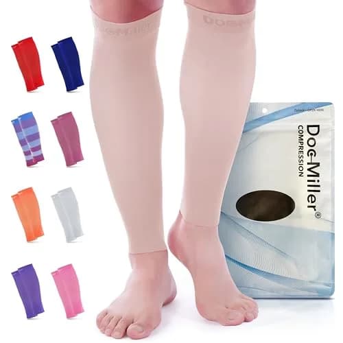 Doc Miller Compression Calf Sleeve for Men & Women 20-30mmHg | Graduated Support for Active Lifestyles thumbnail 1