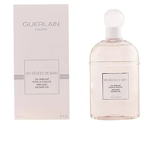 Guerlain Les Delices De Bain Perfumed Shower Gel for Women, 6.7 Oz | Eucalyptus Vanilla Fragrance, Moisturizing thumbnail 1