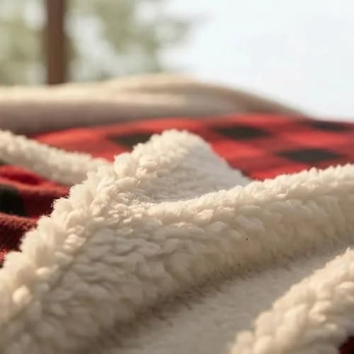 Eddie Bauer Sherpa Throw Blanket 127x152 cm (50x60 in) | Ultra Soft Reversible Fleece & Plush Sherpa Blanket thumbnail 4
