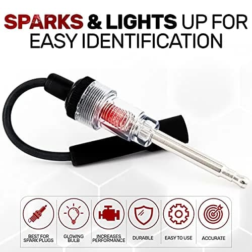 RamPro Inline Spark Tester for 6-12 Volt Engines | Automotive, Car, Lawnmower, Small & Big Internal/External Engine Diagnostic Tool thumbnail 3