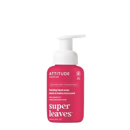 ATTITUDE Foaming Hand Soap Pink Grapefruit 295ml (10 Fl Oz) | EWG Verified Natural Formula thumbnail 1