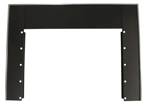 Ashley AG34IK US Stove Insert Surround Kit | Steel, Nickel, Modern Design, 44x32x1 inches thumbnail 1