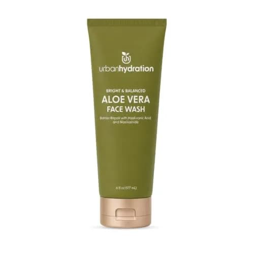 Urban Hydration Bright & Balanced Aloe Vera Leaf Face Wash - 6 Fl Oz | Gentle, Hydrates, Detoxes, Helps with Acne, Suitable for All Skin Types thumbnail 1