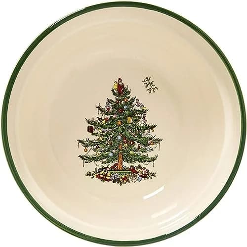 Spode Christmas Tree Stacking Bowls, Set of 4 - Festive Holiday Dinnerware thumbnail 3