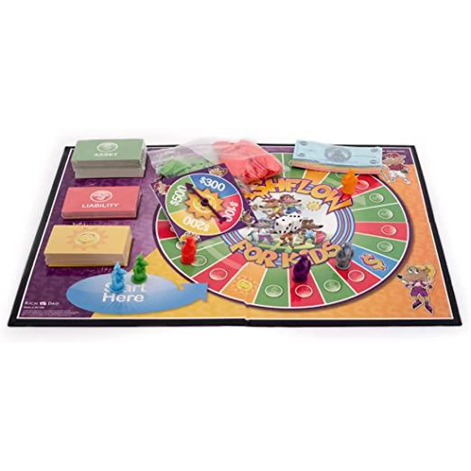 Rich Dad CASHFLOW for Kids Board Game, Children's Edition, 11 x 15 inches | Educational Money Game for Ages 6+ - view 6