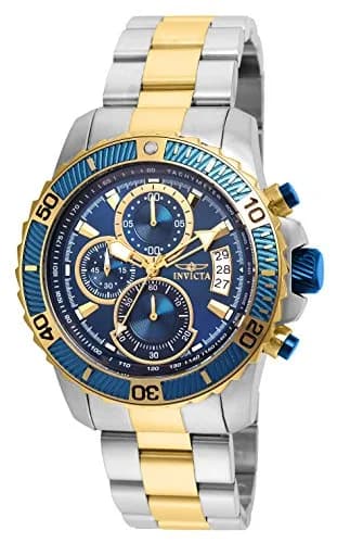 Invicta Men's 22415 Pro Diver Analog Quartz Watch 45mm | Two Tone, Water Resistant thumbnail 1