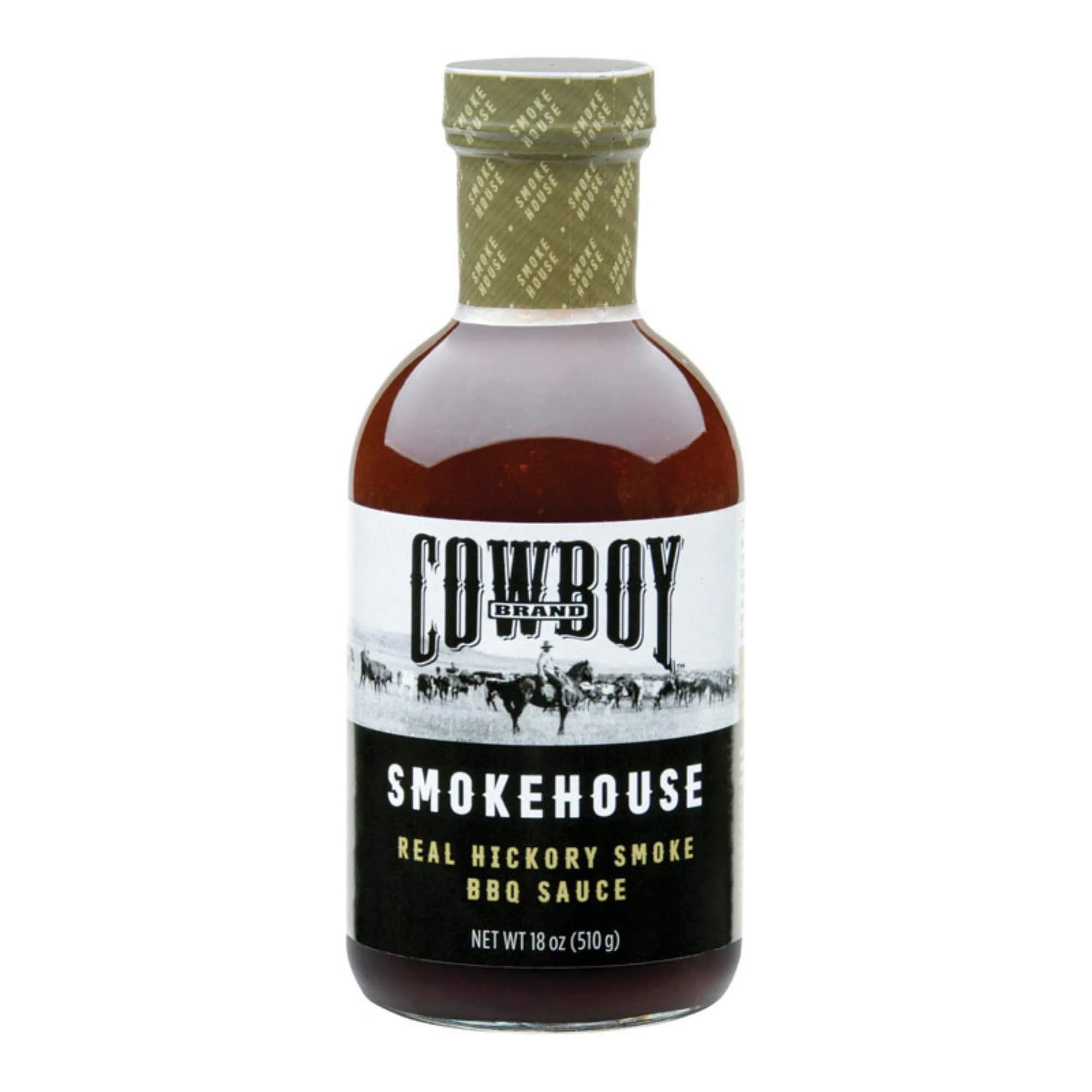 Duraflame Cowboy Style Barbecue Sauce 18 oz Smokehouse Flavor | Sweet & Tangy with Pepper
