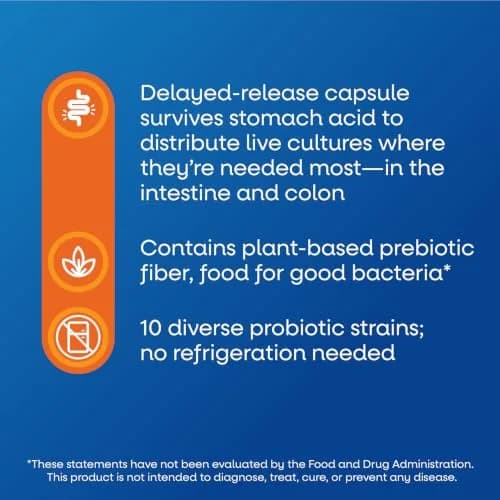 Nature's Way Fortify 30 Billion Daily Pre+Probiotic for Adults 50+ | Supports Digestive & Immune Health thumbnail 4