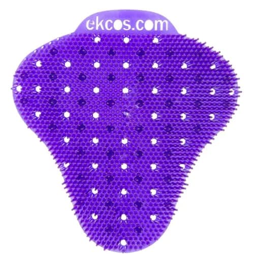 Diversey Ekcos EKS-1P-12 Urinal Screen 60 Day | Anti-Splash & Deodorizer, Berry Scent, Purple thumbnail 1