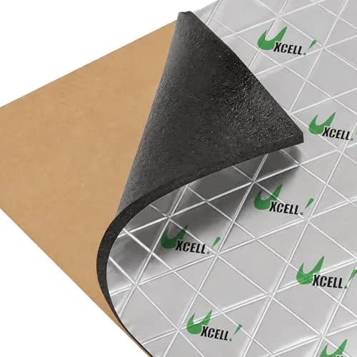 uxcell 6.5 Sqft Car Sound Deadening Mat Noise Insulation Dampening 10mm (0.39 Inch) | Reduces Road Noise & Heat thumbnail 1