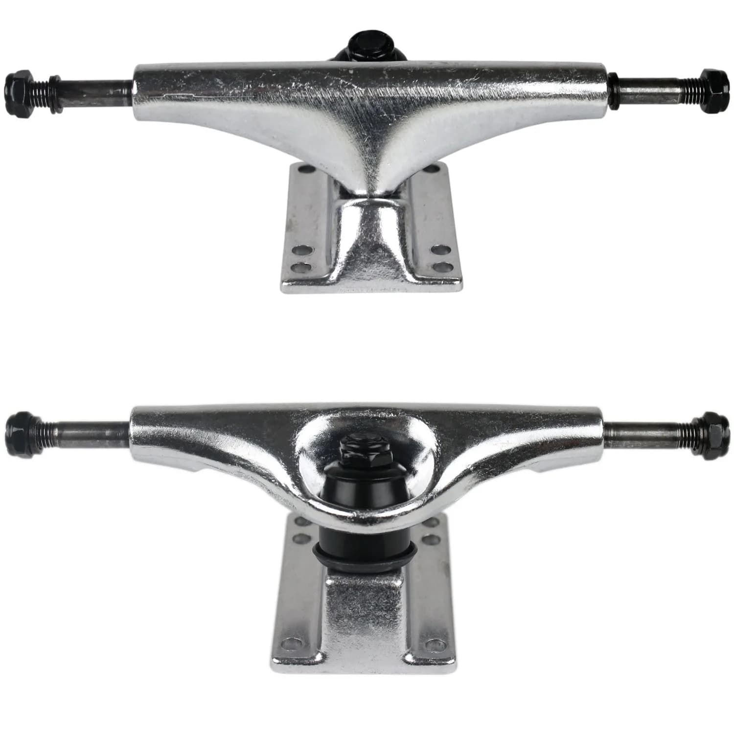 Havoc Skateboard Trucks Silver | Aluminum Alloy, 8.25" Axle, For 7.8"-8.4" Boards — Silver