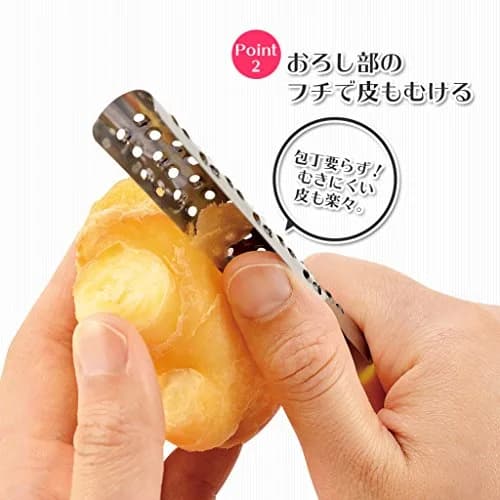 Shimomura Industry FV-619 Ginger Grater 22g (0.8 oz) | Stainless Steel Blade for Fresh Ginger thumbnail 4