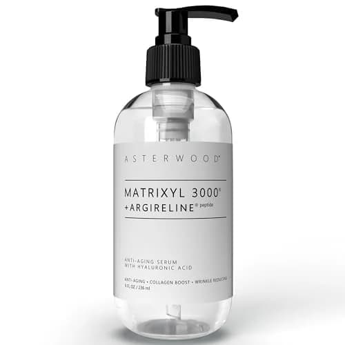 Asterwood Matrixyl 3000 & Argireline Peptide Serum with Hyaluronic Acid | Anti-Aging, 8 Fl Oz thumbnail 1
