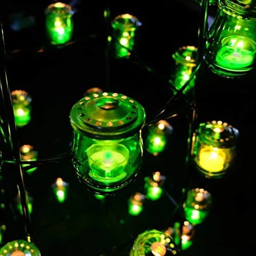 Neo LOONS Green Round LED Balloon Lights 100 Count | 24+ Hour Standby, 1.7cm Diameter thumbnail 6