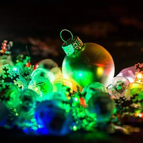 Neo LOONS Green Round LED Balloon Lights 100 Count | 24+ Hour Standby, 1.7cm Diameter thumbnail 4