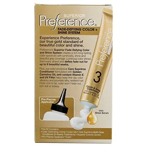 L'Oreal Superior Preference - 9 Natural Blonde (Natural) 4 Pack | Long Lasting Permanent Hair Color thumbnail 2