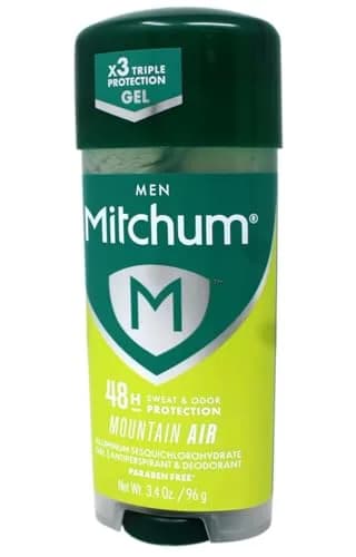 Mitchum Advanced Gel Anti-Perspirant & Deodorant, Mountain Air 3.4 oz (9-Pack) | All-Day Sweat & Odor Protection thumbnail 3
