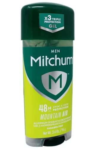Mitchum Advanced Gel Anti-Perspirant & Deodorant, Mountain Air 3.4 oz (100 ml) | 12-Pack for All-Day Protection thumbnail 2