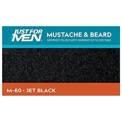 Just for Men Color Gel Mustache, Beard & Sideburns 115 Jet Black | Natural Jet-Black Facial Hair Color thumbnail 4