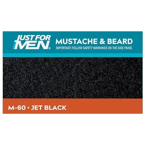 Just for Men Color Gel Mustache, Beard & Sideburns 115 Jet Black | Permanent Hair Color for Men thumbnail 9