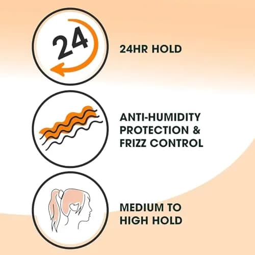 Garnier Fructis Style Anti-Humidity Hairspray Sleek & Shine 250ml (8.25 Fl Oz) | Humidity Protection & Shine thumbnail 2