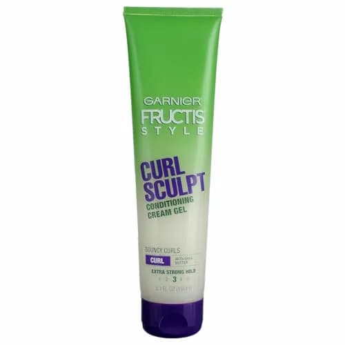 Garnier Fructis Curl Sculpt Conditioning Cream Gel 5 oz (150ml) Pack of 2 | Extra Strong Hold for Curly Hair thumbnail 1