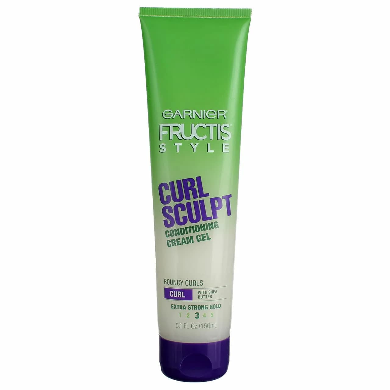 Garnier Fructis Curl Sculpt Conditioning Cream Gel 5 oz (150ml) Pack of 2 | Extra Strong Hold for Curly Hair - view 4