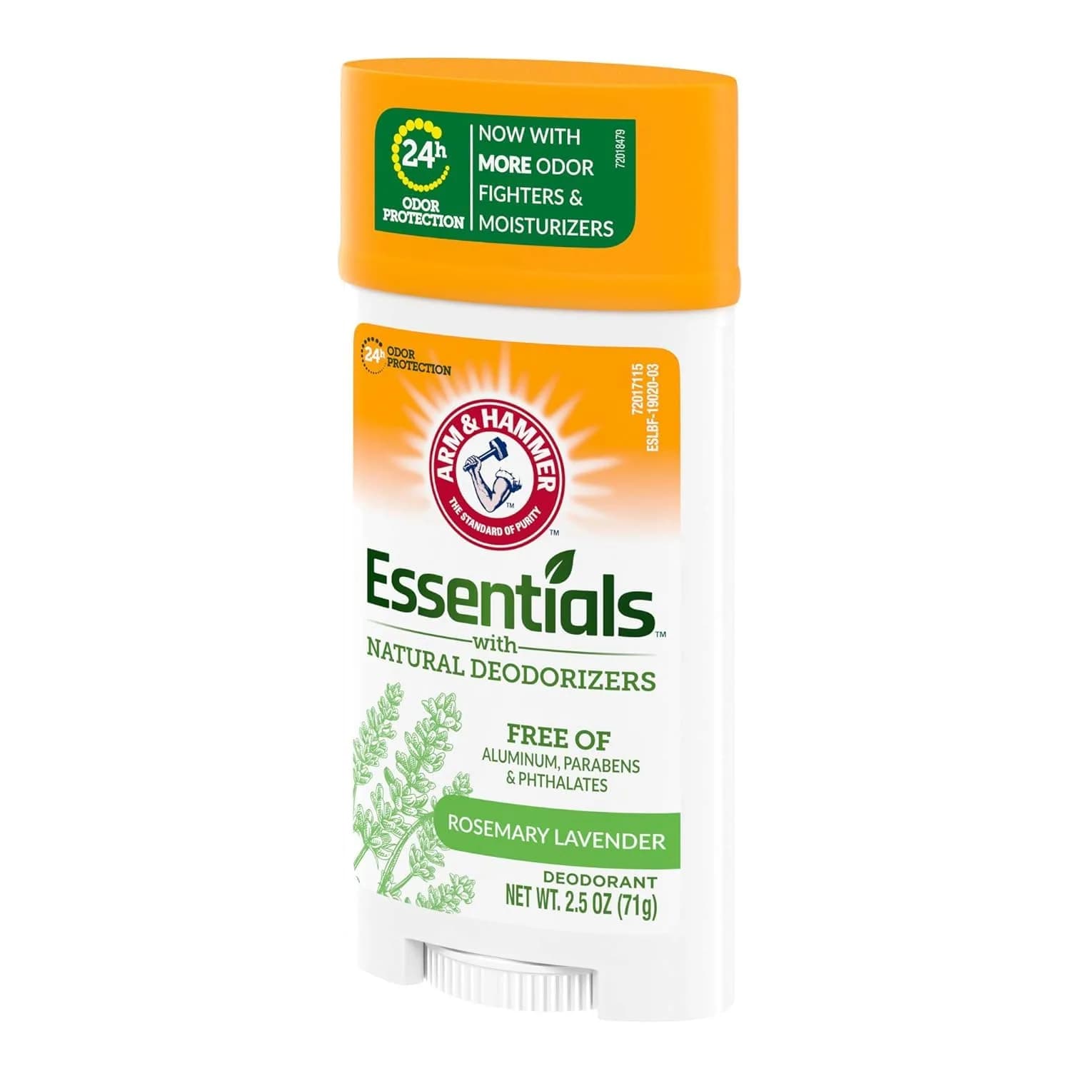 ARM & HAMMER Essentials Natural Deodorant Fresh 2.5 oz (Pack of 10) | Aluminum-Free Odor Protection - view 3
