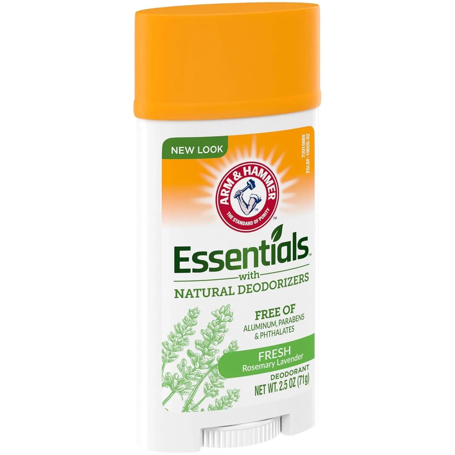 ARM & HAMMER Essentials Natural Deodorant Fresh 2.5 oz (Pack of 10) | Aluminum-Free Odor Protection - view 6