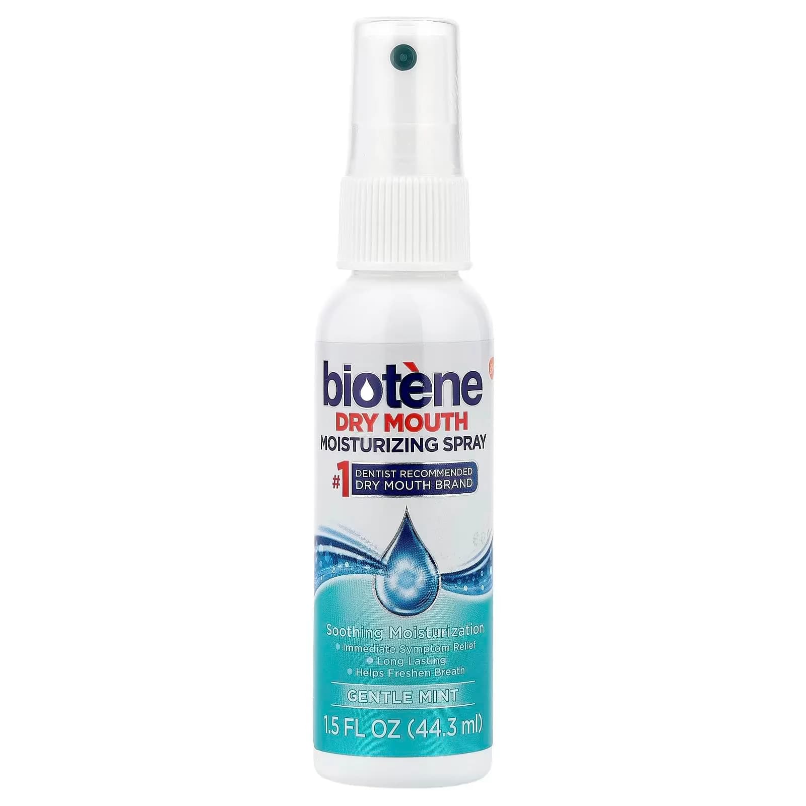 biotène Moisturizing Mint Mouth Spray 18 fl oz (216 ml) | Dentist Recommended for Dry Mouth Relief - view 6