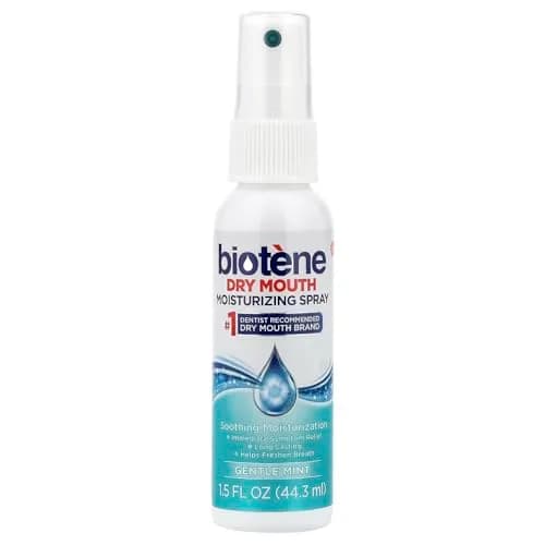 biotène Moisturizing Mint Mouth Spray 18 fl oz (216 ml) | Dentist Recommended for Dry Mouth Relief thumbnail 6