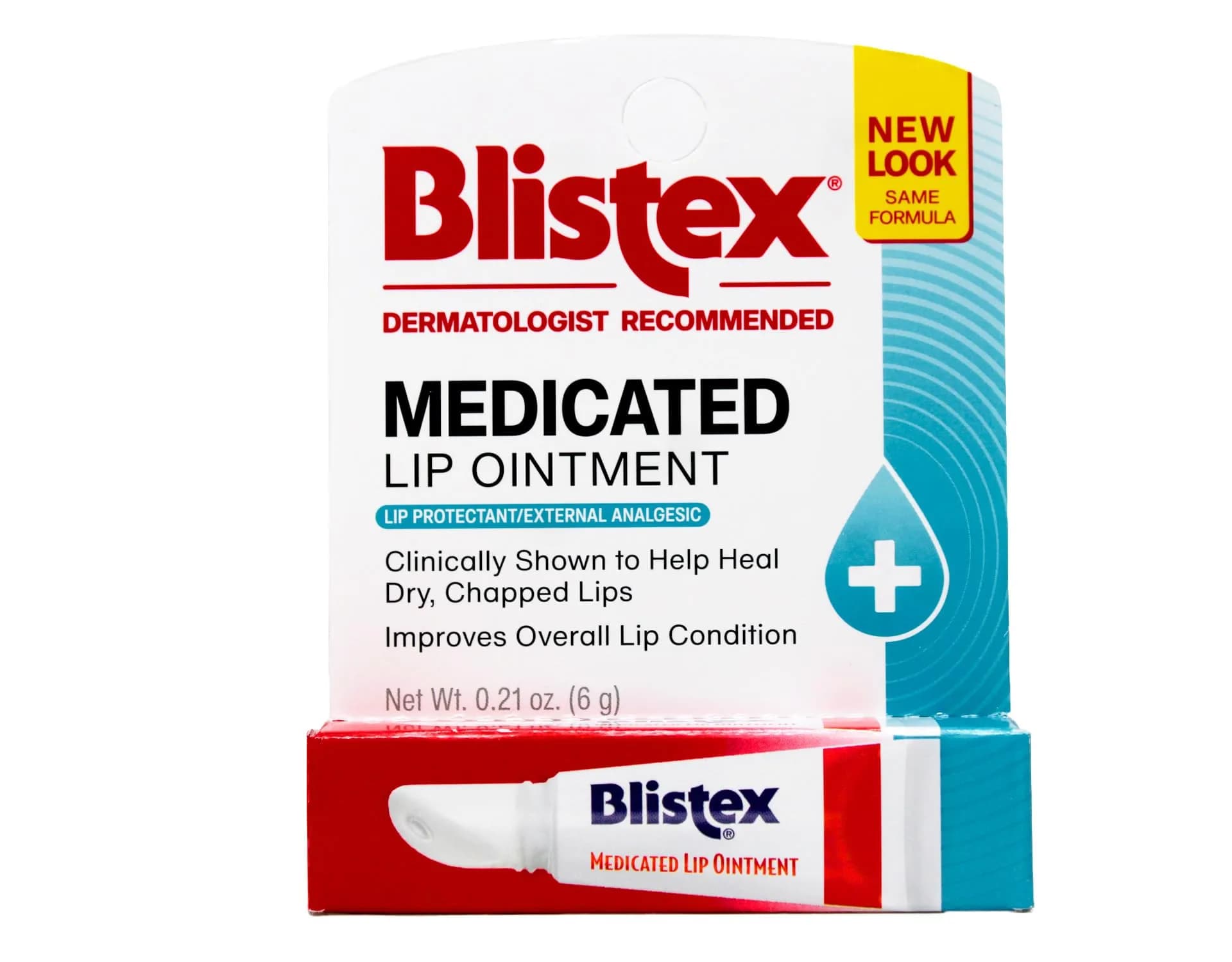 Blistex Medicated Lip Ointment 0.21 oz (Pack of 8) | Hydrates & Heals Dry Lips