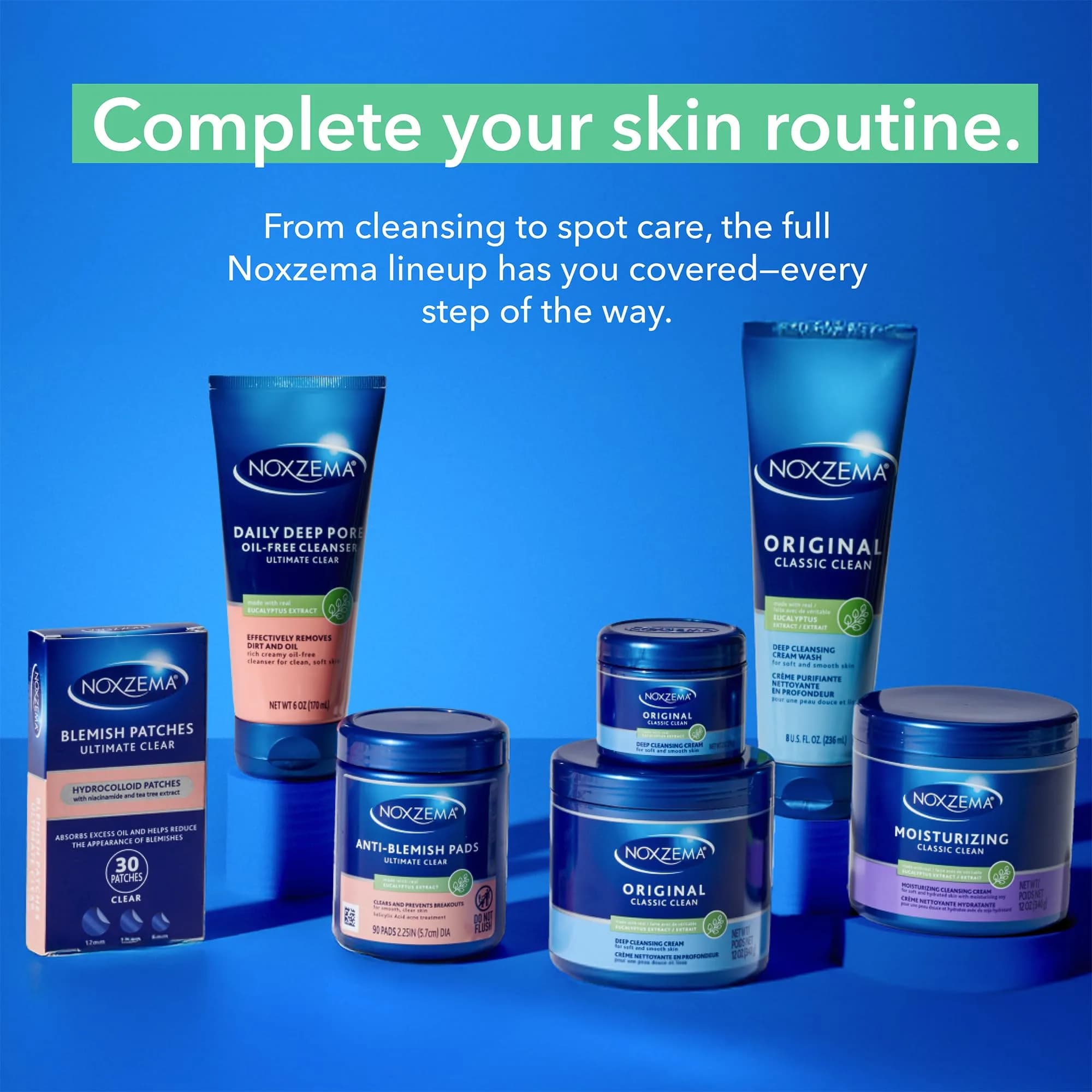 Noxzema Original Deep Cleansing Cream 2 oz (Pack of 4) | Dermatologist Tested for All Skin Types - view 9