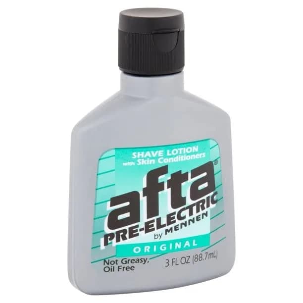 Mennen Afta Pre-Electric Shave Lotion with Skin Conditioners Original 27 fl oz (800 ml) | Prepares Skin for Electric Razor Glide - view 2