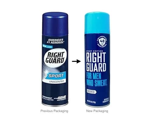 Right Guard Sport Unscented Antiperspirant Deodorant Spray 169ml (6 oz) | 24-Hour Sweat & Odor Protection thumbnail 3